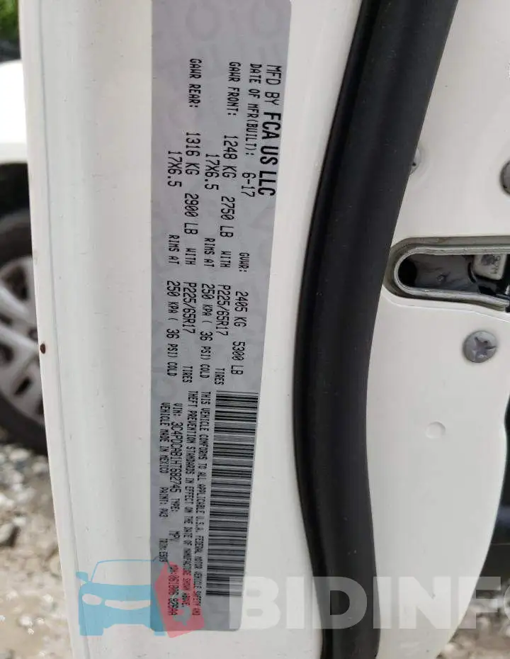 3C4PDCAB1HT682745 Photo# 13