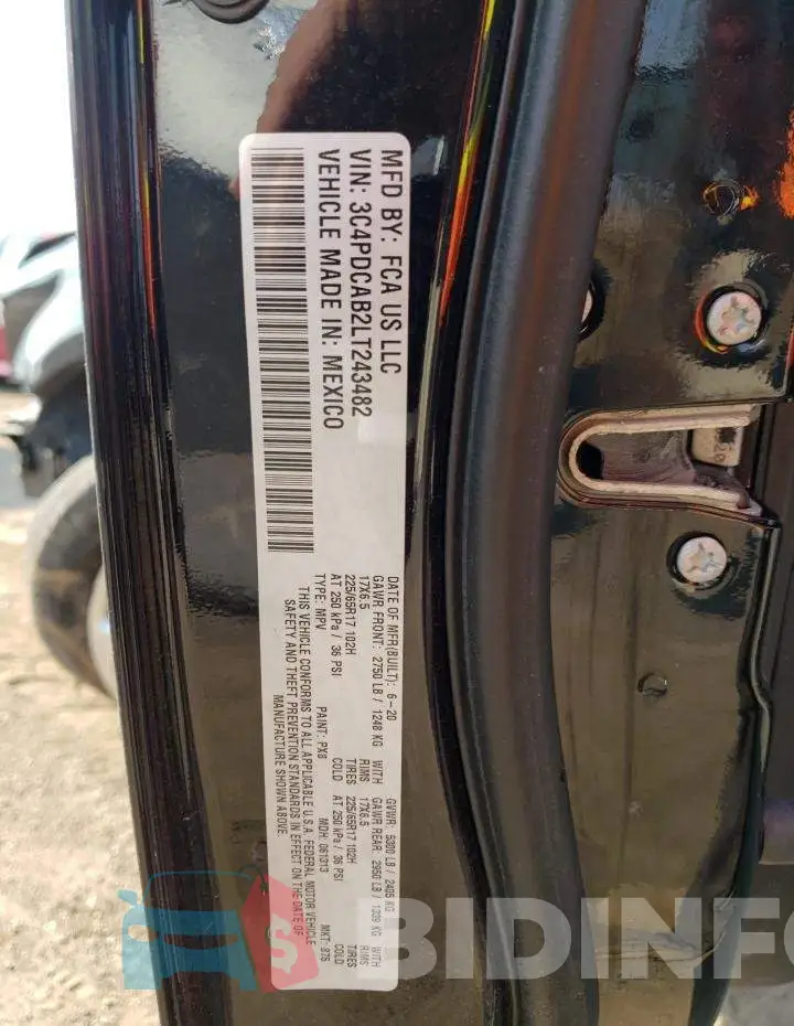 3C4PDCAB2LT243482 Photo# 14