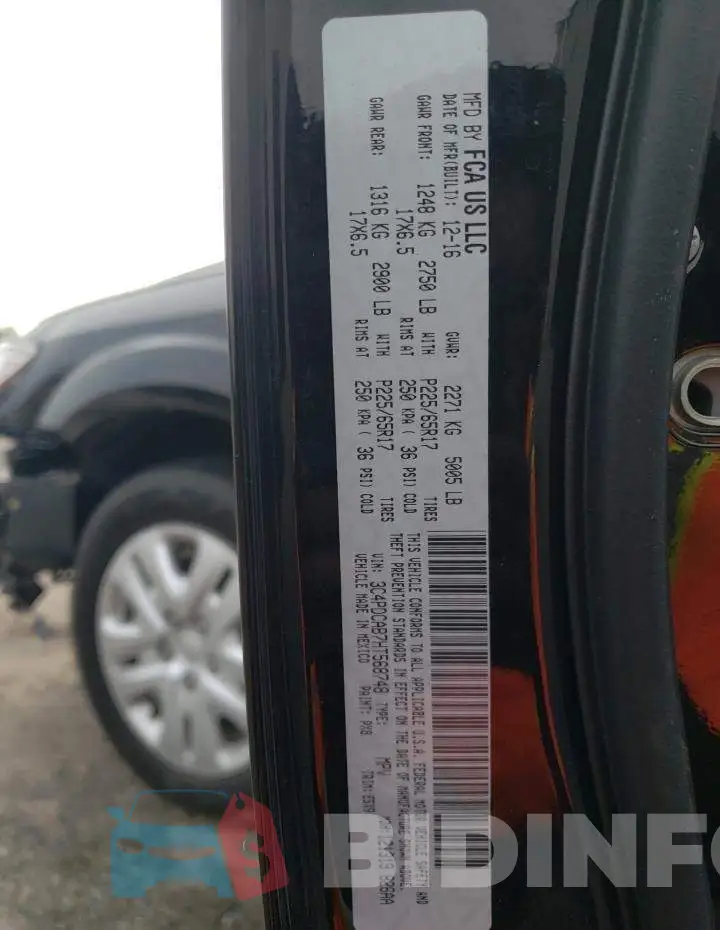 3C4PDCAB7HT568748 Photo# 12