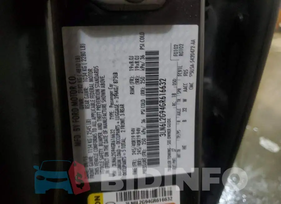 3LN6L2G94GR616632 Photo# 13