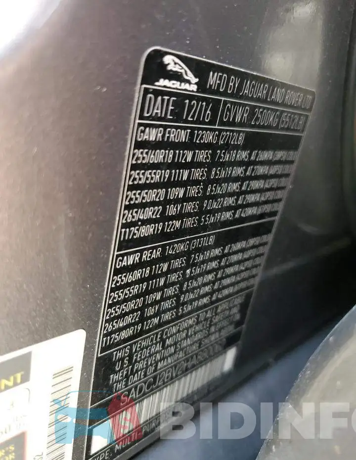 SADCJ2BV2HA880062 Photo# 13