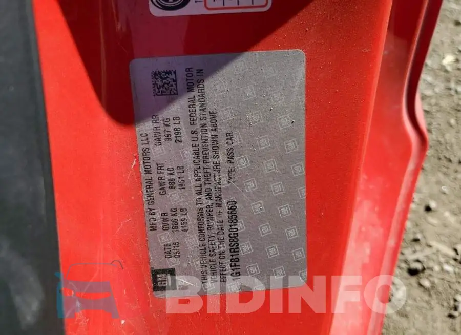 1G1FB1RS8G0185660 Photo# 12