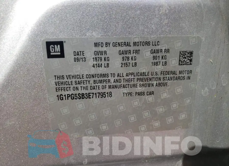 1G1PG5SB3E7179518 Photo# 12