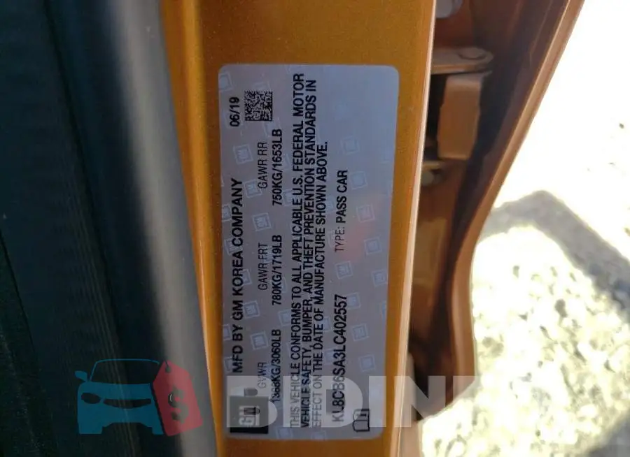 KL8CB6SA3LC402557 Photo# 12