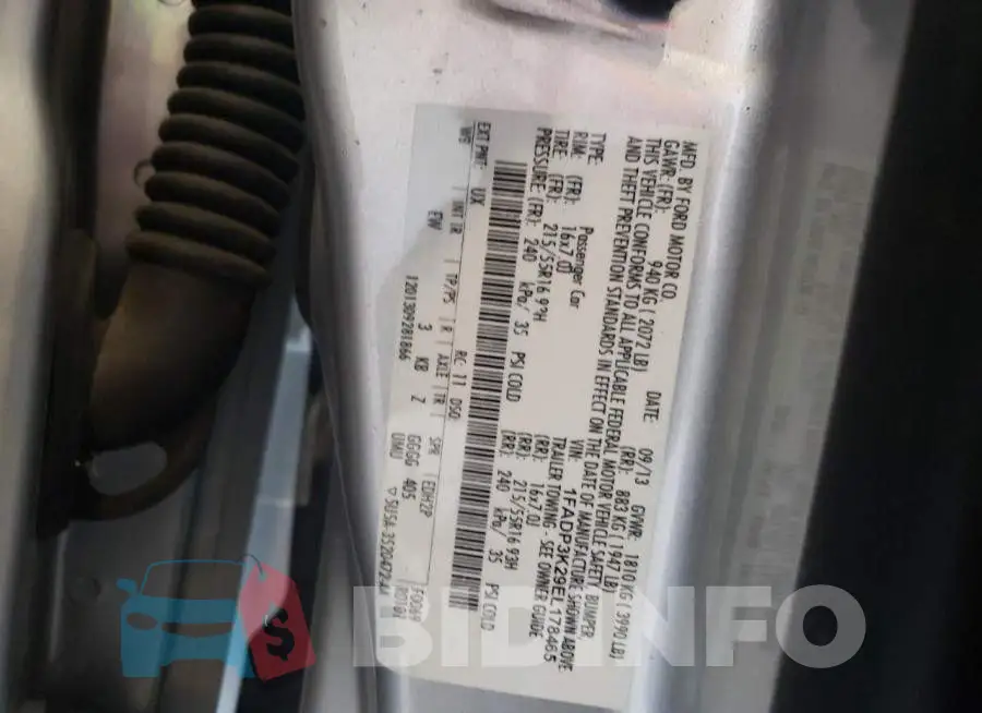 1FADP3K29EL178465 Photo# 12