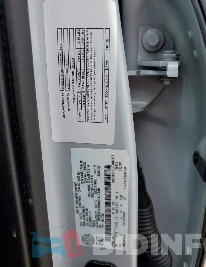 1FTEW1EPXMKD77199 Photo# 12