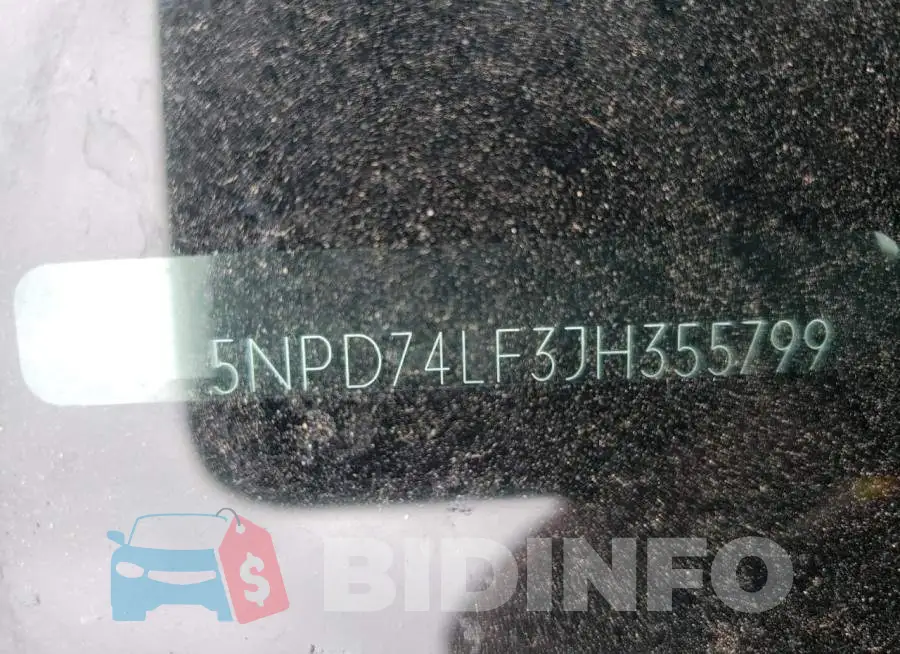 5NPD74LF3JH355799 Photo# 13