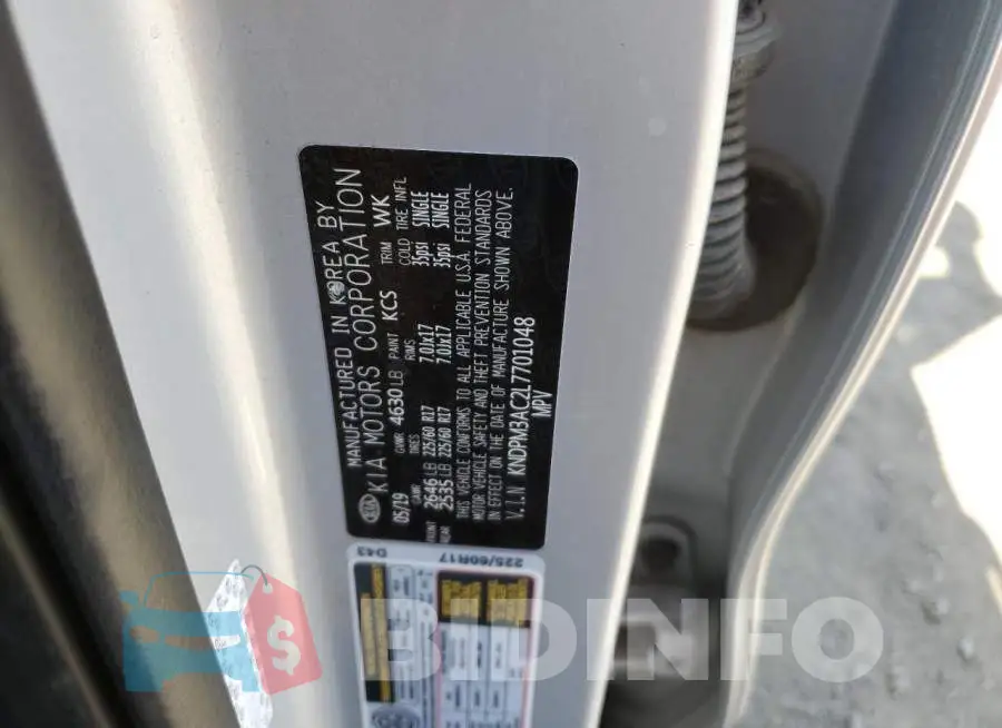 KNDPM3AC2L7701048 Photo# 14