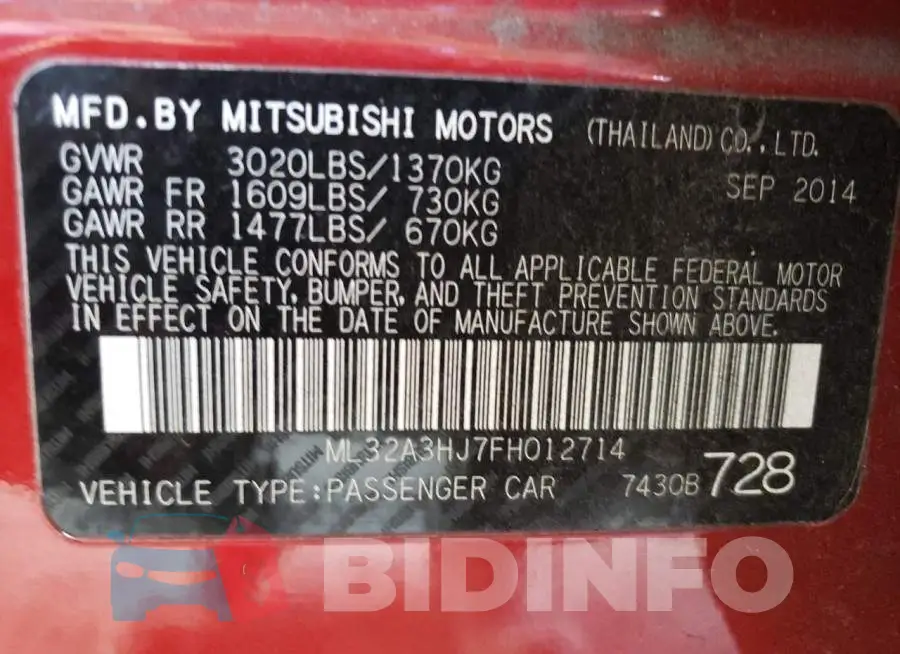 ML32A3HJ7FH012714 Photo# 12