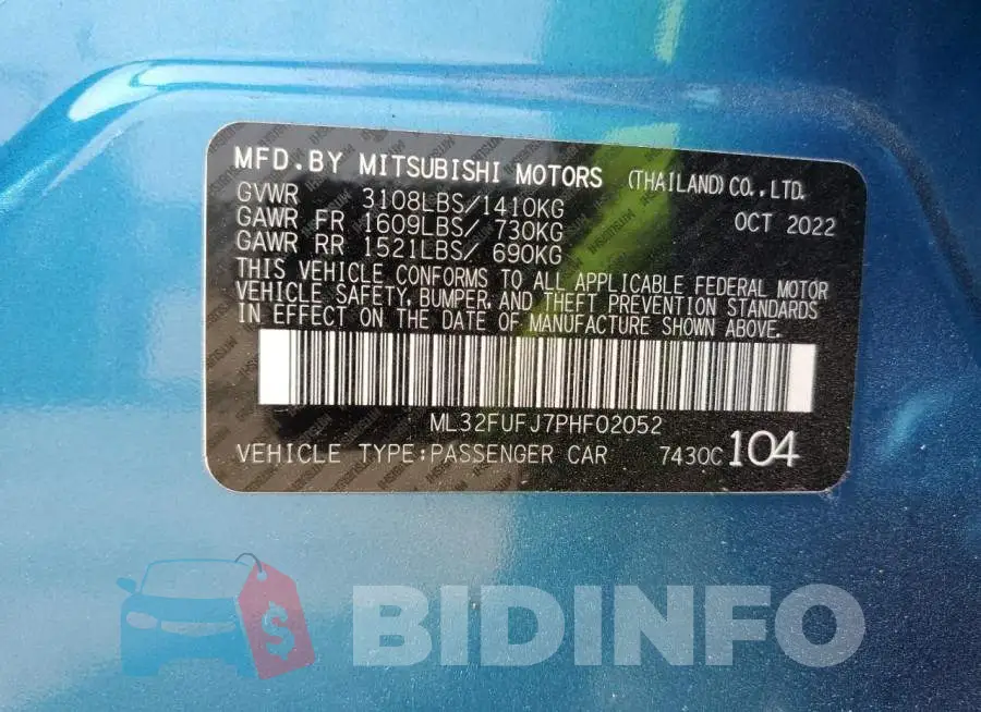 ML32FUFJ7PHF02052 Photo# 13