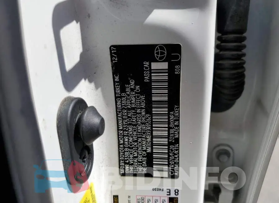 NMTKHMBX9JR052629 Photo# 13