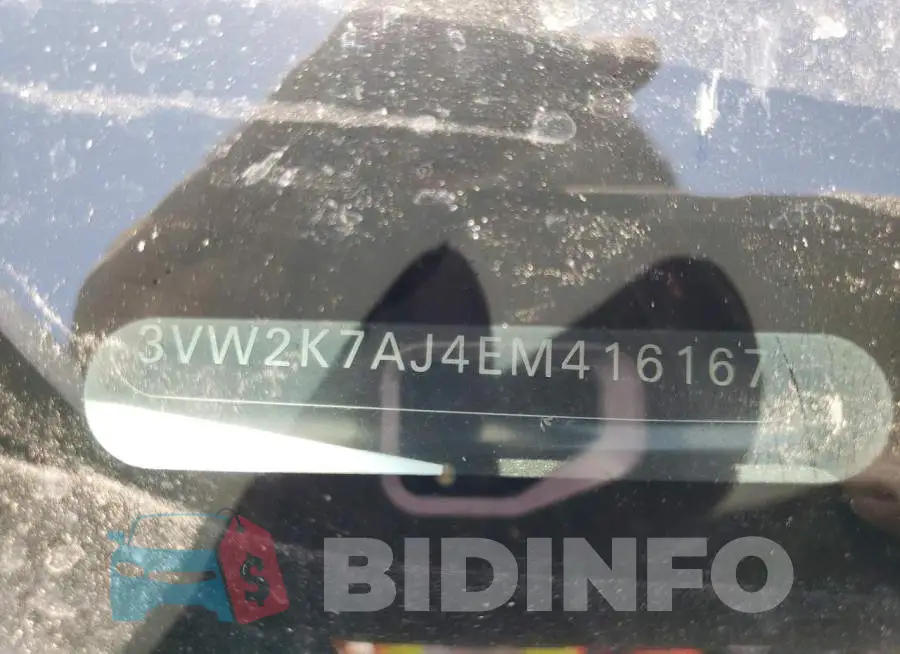 3VW2K7AJ4EM416167 Photo# 12