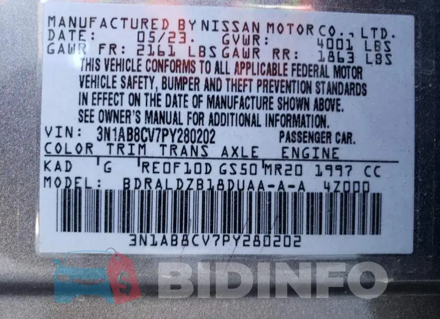 3N1AB8CV7PY280202 Photo# 12