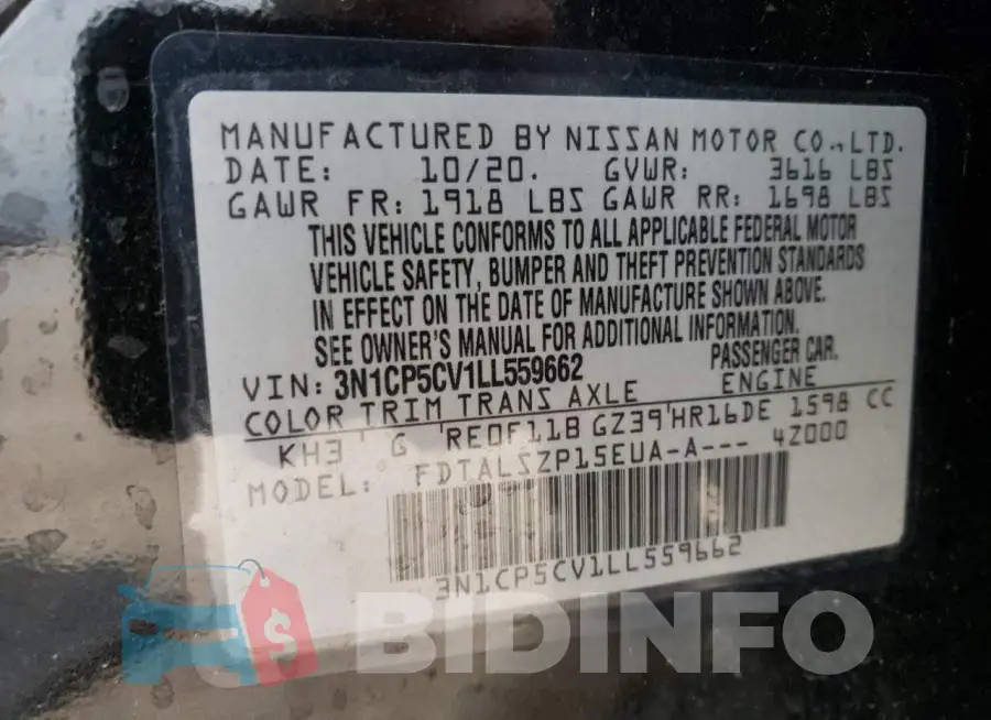 3N1CP5CV1LL559662 Photo# 12
