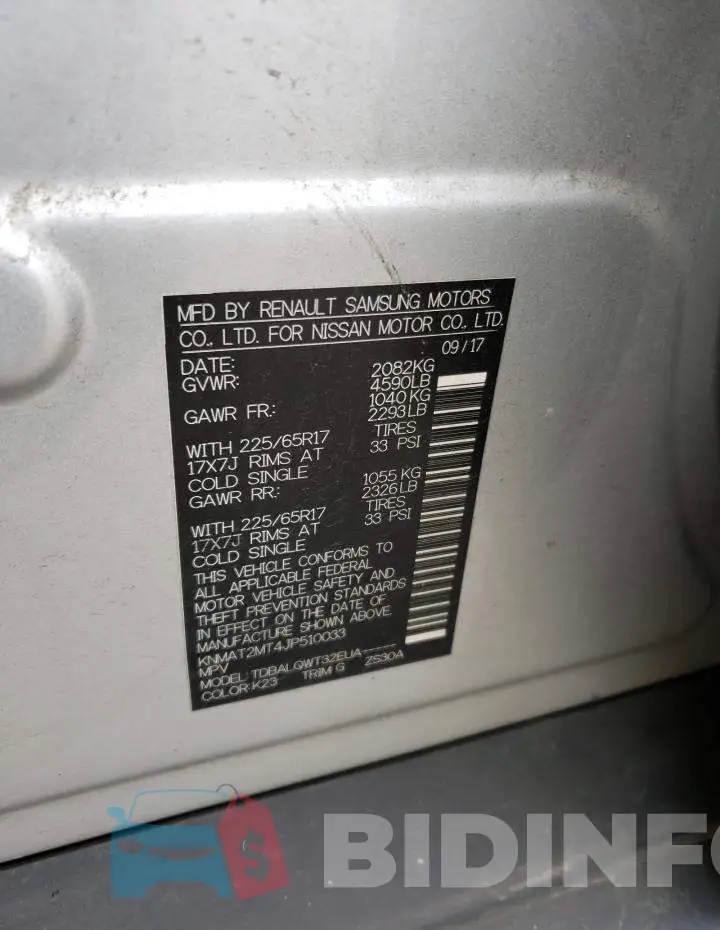 KNMAT2MT4JP510033 Photo# 12