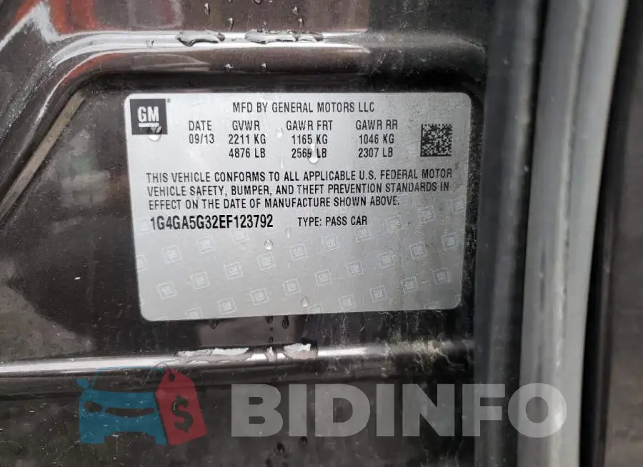1G4GA5G32EF123792 Photo# 12