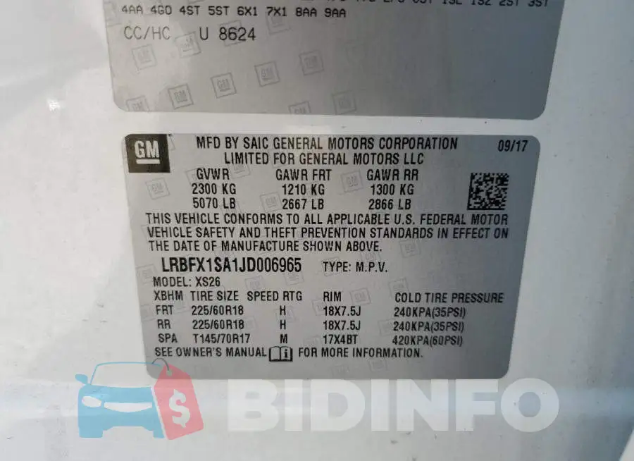 LRBFX1SA1JD006965 Photo# 13