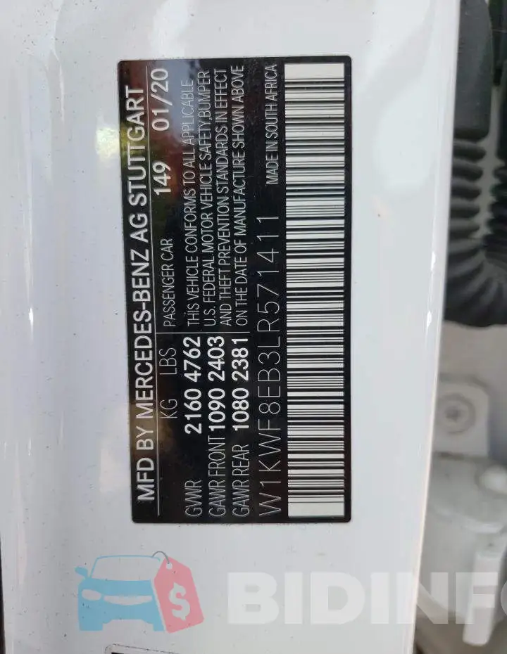 W1KWF8EB3LR571411 Photo# 12
