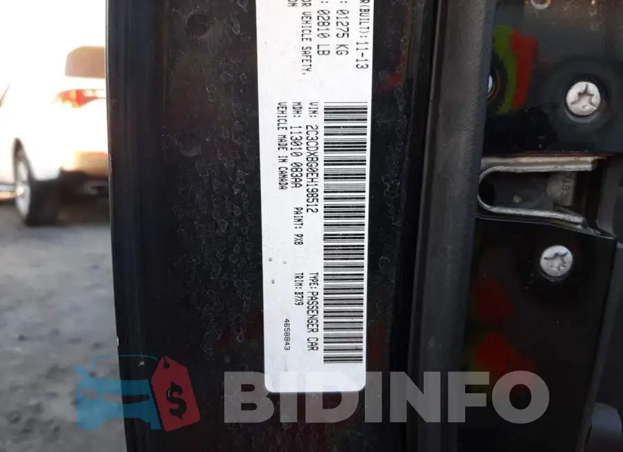 2C3CDXBG0EH198512 Photo# 12