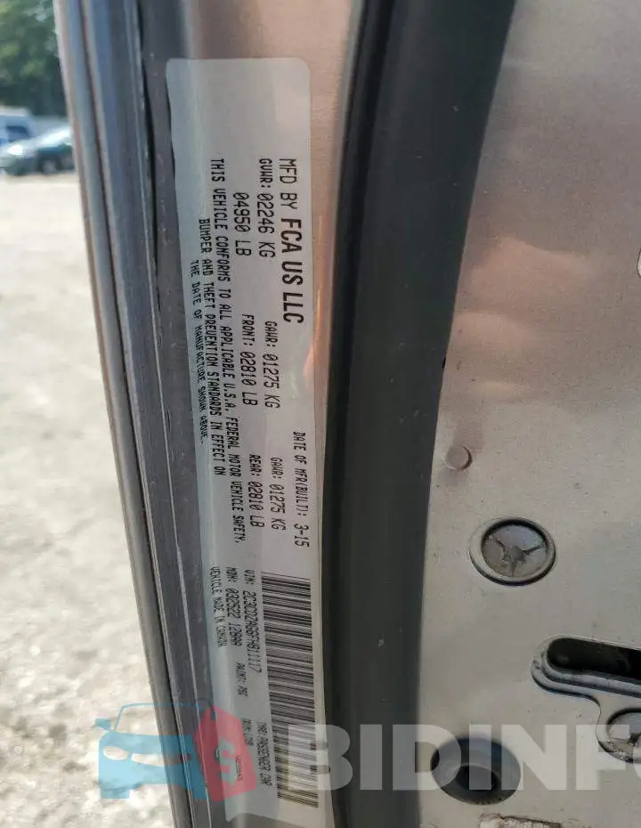 2C3CDZAG6FH811117 Photo# 12