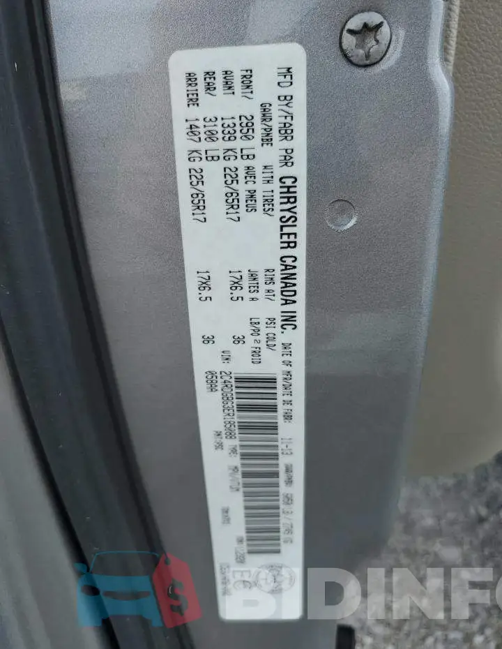 2C4RDGBG3ER185088 Photo# 14