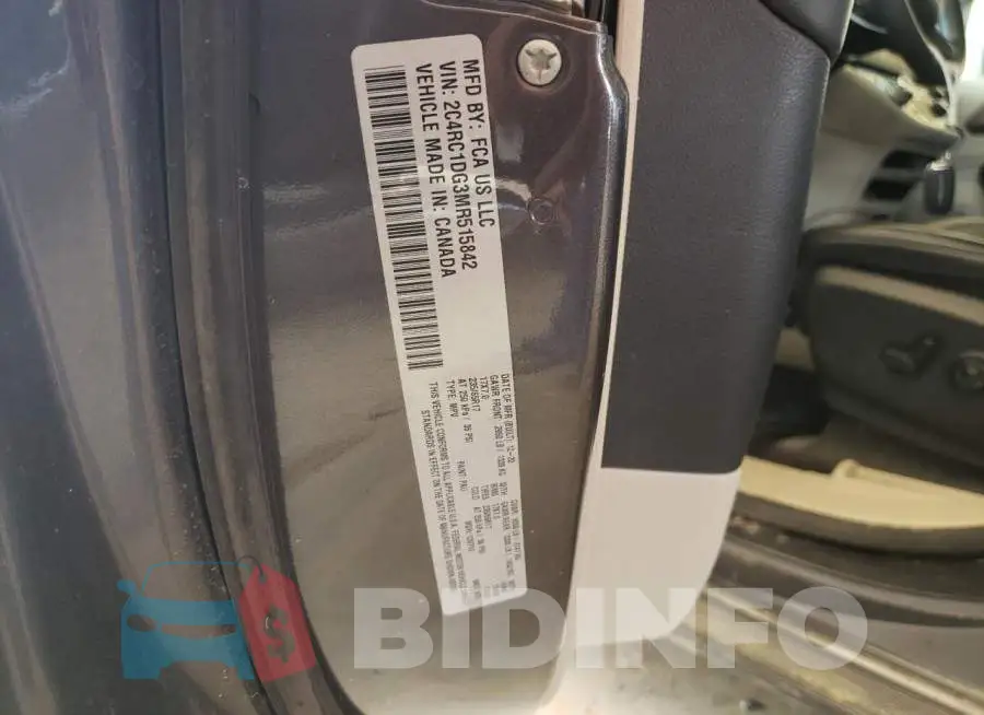 2C4RC1DG3MR515842 Photo# 14