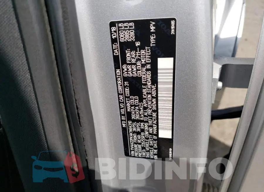 YV4A22PK4K1464310 Photo# 13