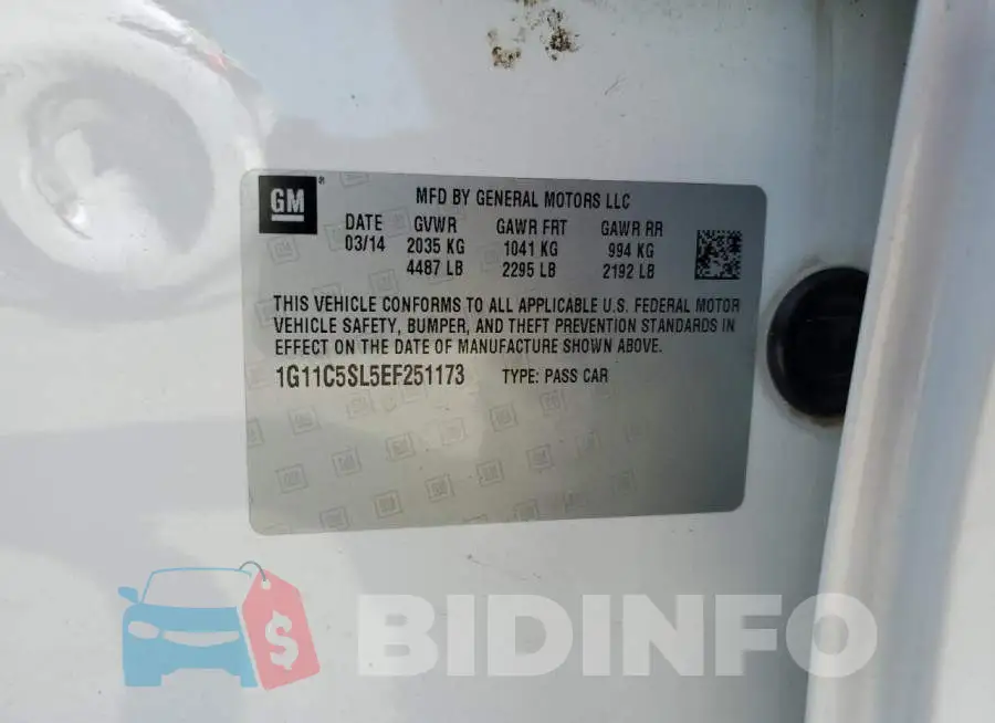 1G11C5SL5EF251173 Photo# 12