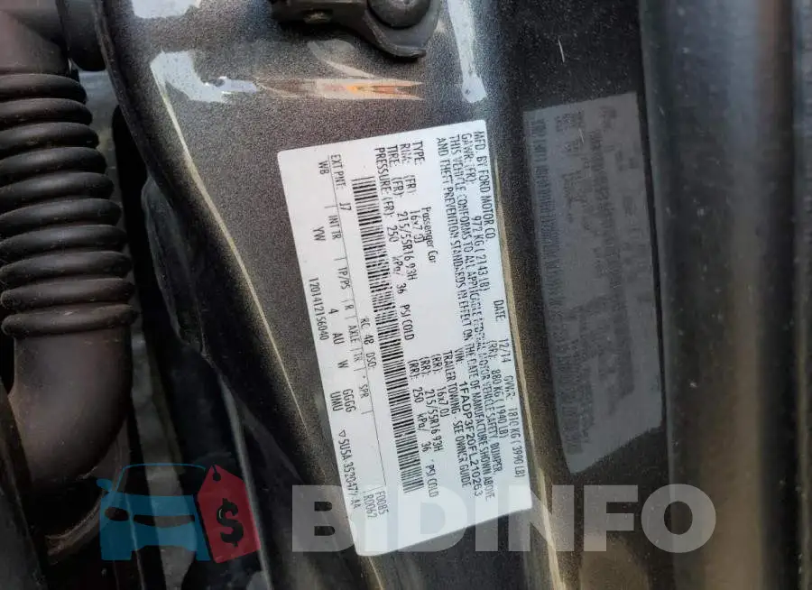 1FADP3F20FL210263 Photo# 12