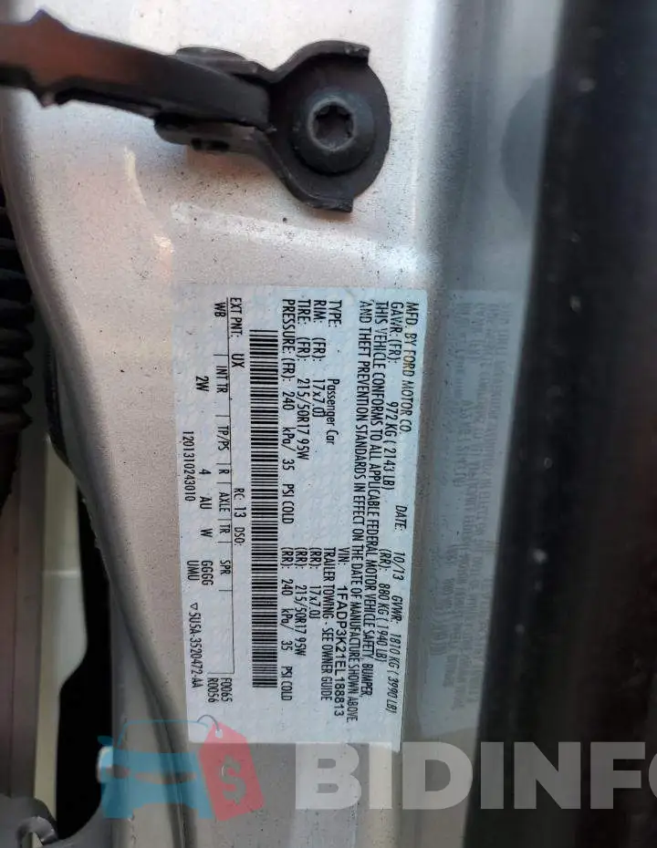 1FADP3K21EL188813 Photo# 12