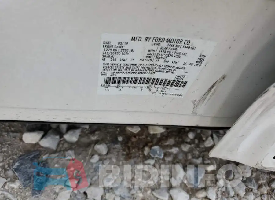2FMPK4K90KBB87748 Photo# 14