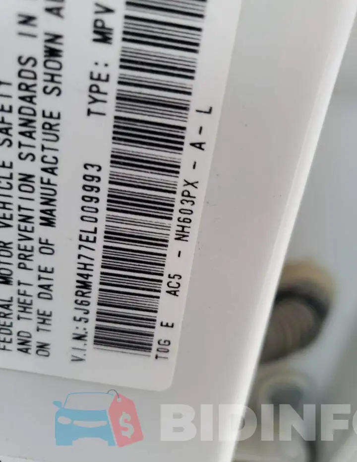 5J6RM4H77EL009993 Photo# 12