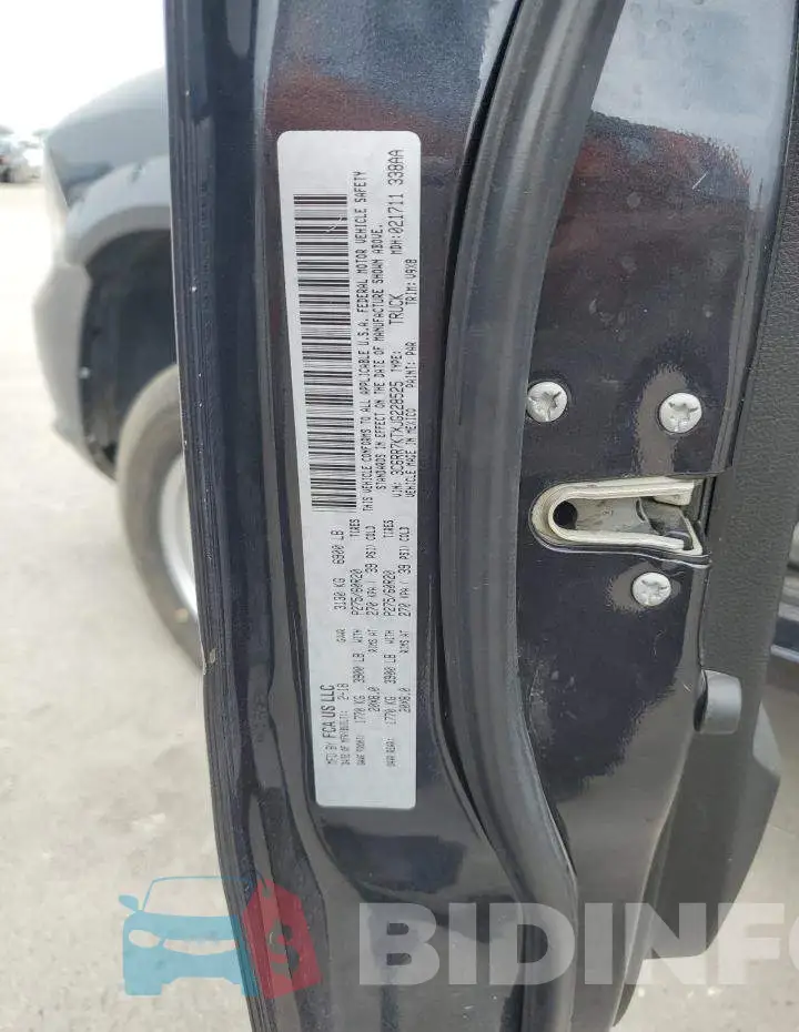 3C6RR7KTXJG228525 Photo# 12