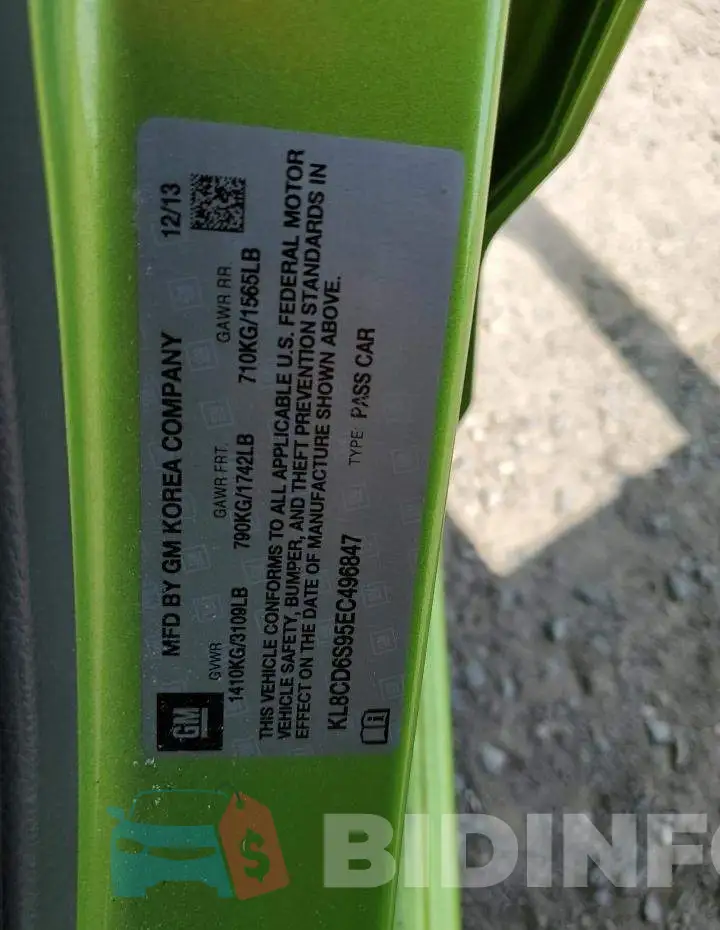 KL8CD6S95EC496847 Photo# 12