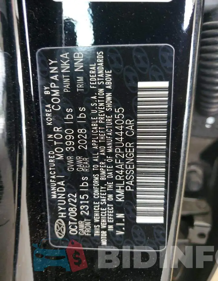 KMHLR4AF2PU444055 Photo# 13