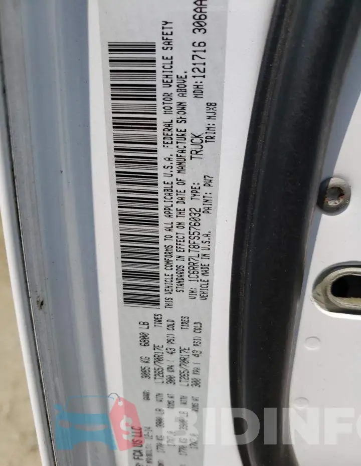 1C6RR7LT8FS576032 Photo# 13