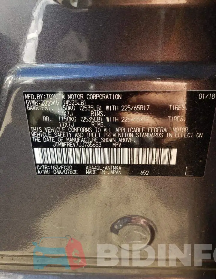 JTMWFREV7JJ735653 Photo# 12