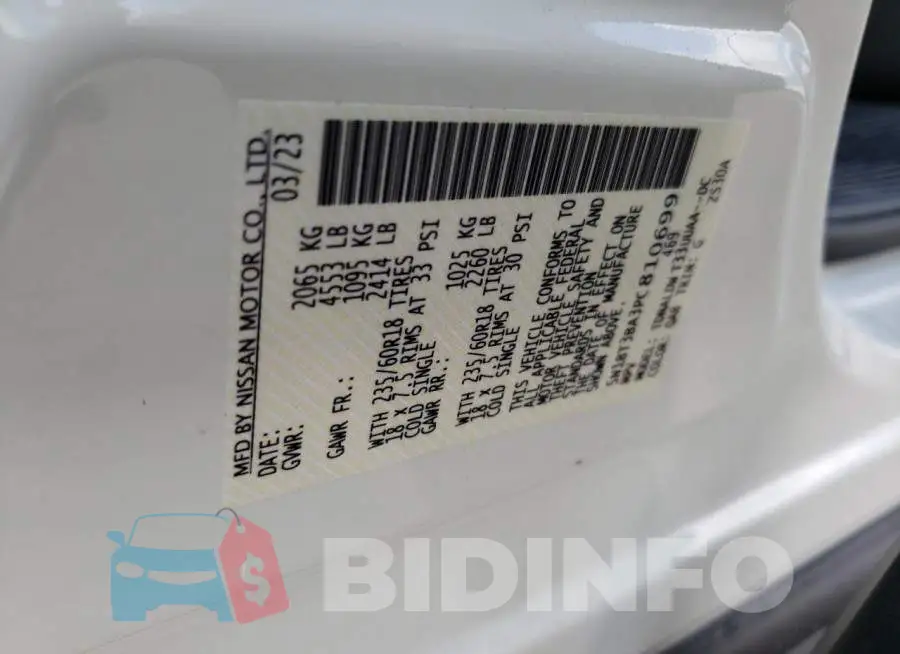 5N1BT3BA3PC810699 Photo# 13