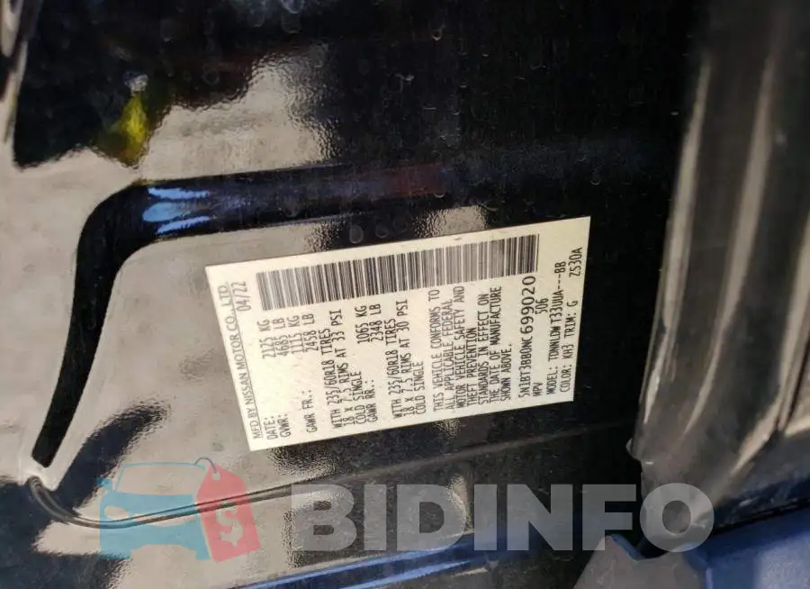 5N1BT3BB0NC699020 Photo# 12