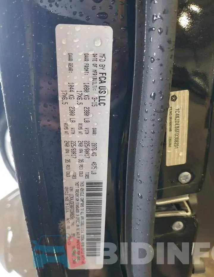 1C4NJDEB6FD308201 Photo# 12