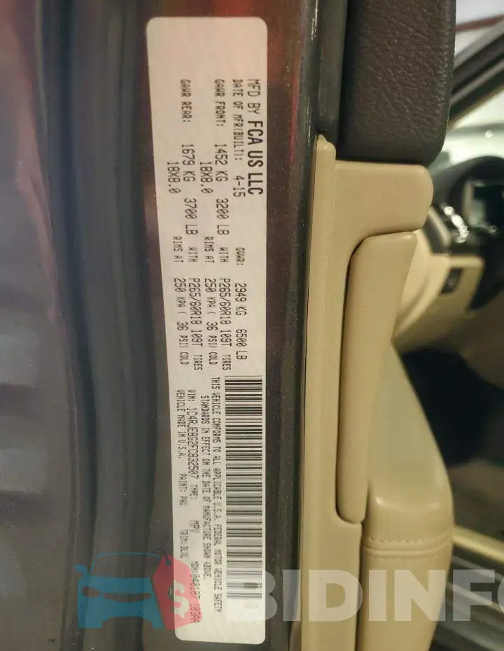 1C4RJEBG2FC832507 Photo# 13