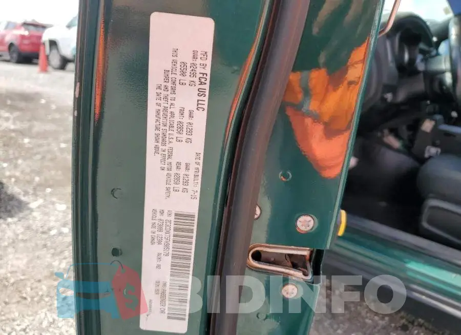 2C3CDXKT5FH905179 Photo# 13
