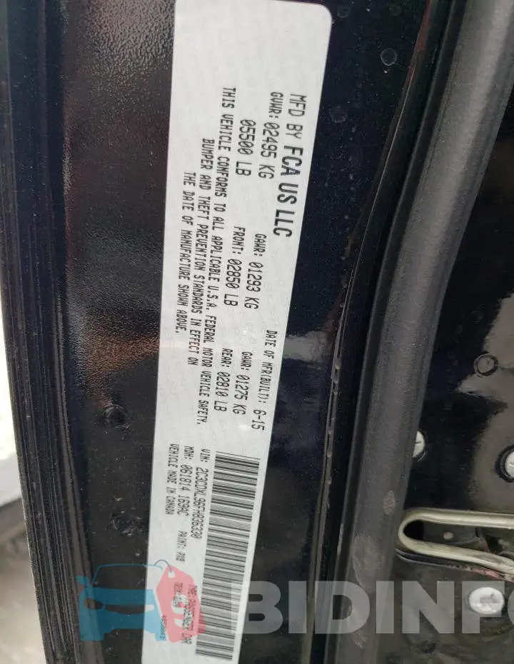 2C3CDXL96FH836330 Photo# 13