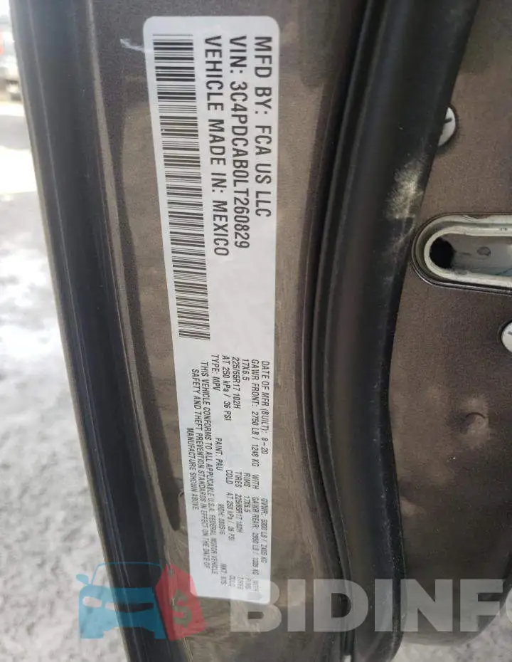 3C4PDCAB0LT260829 Photo# 14