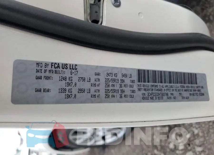 3C4PDCEG3HT683708 Photo# 14