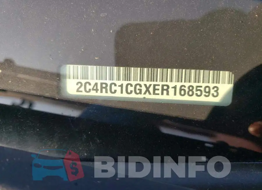 2C4RC1CGXER168593 Photo# 14