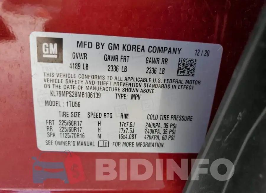 KL79MPS28MB106139 Photo# 12