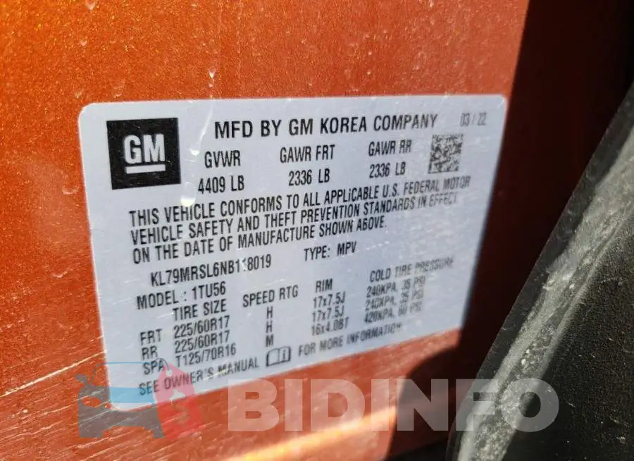 KL79MRSL6NB118019 Photo# 12