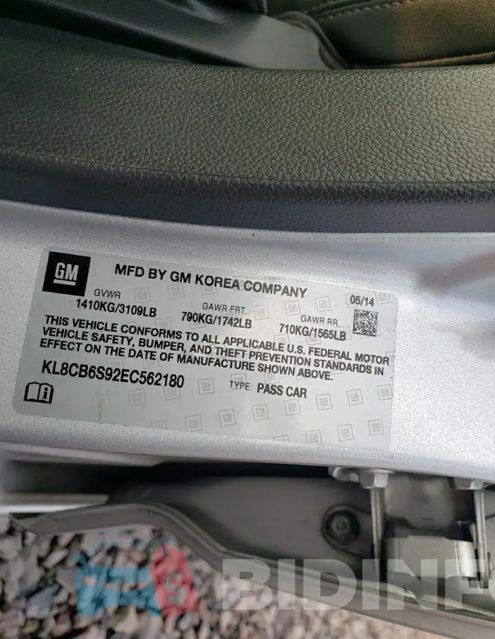 KL8CB6S92EC562180 Photo# 12