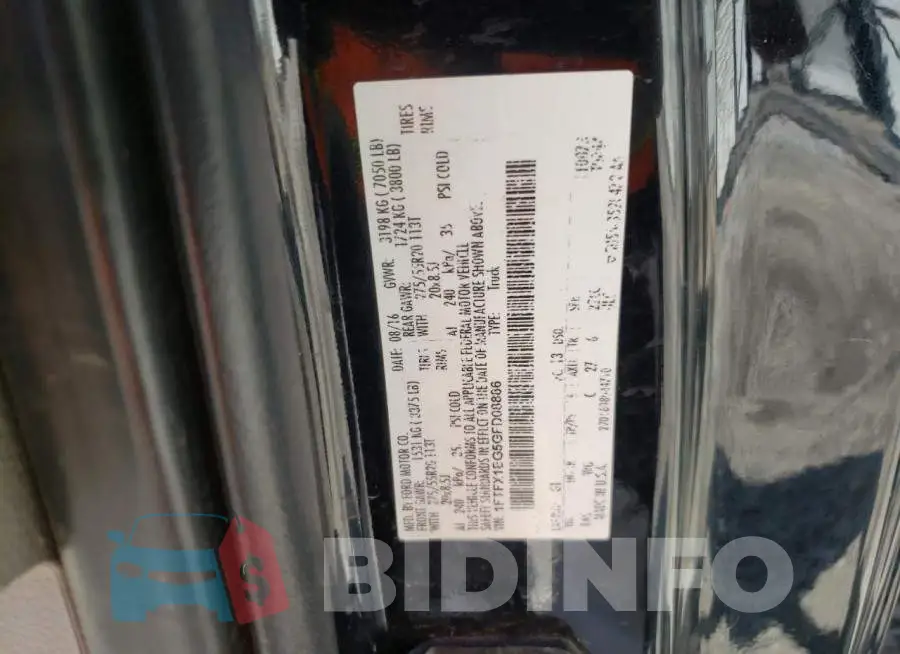 1FTFX1EG5GFD08886 Photo# 10